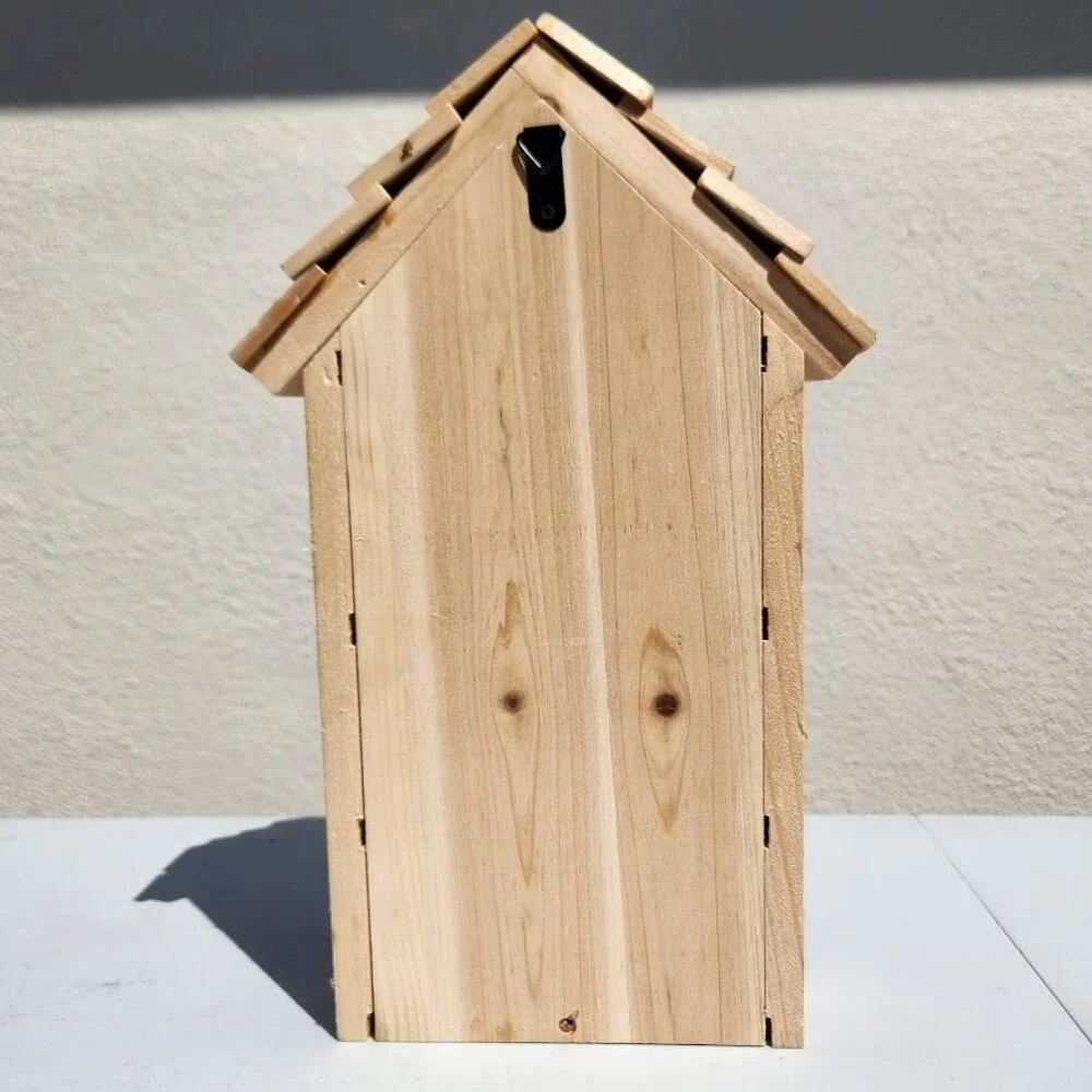 Insect Motel Hotel Garden Decor Mason Bee Home Ladybugs Cedar Wood Wooden Butter